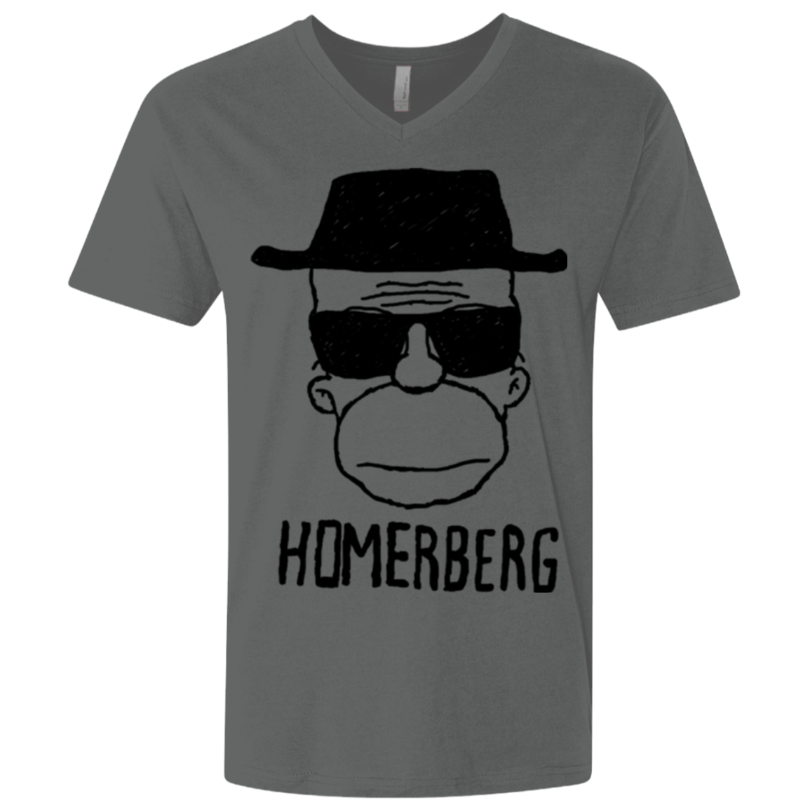 T-Shirts Heavy Metal / X-Small Homerberg Men's Premium V-Neck
