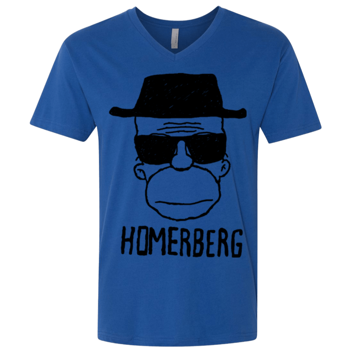 T-Shirts Royal / X-Small Homerberg Men's Premium V-Neck