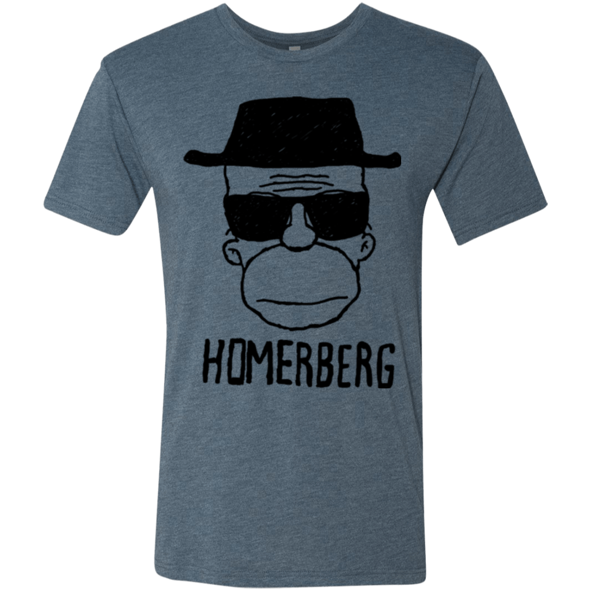 T-Shirts Indigo / Small Homerberg Men's Triblend T-Shirt