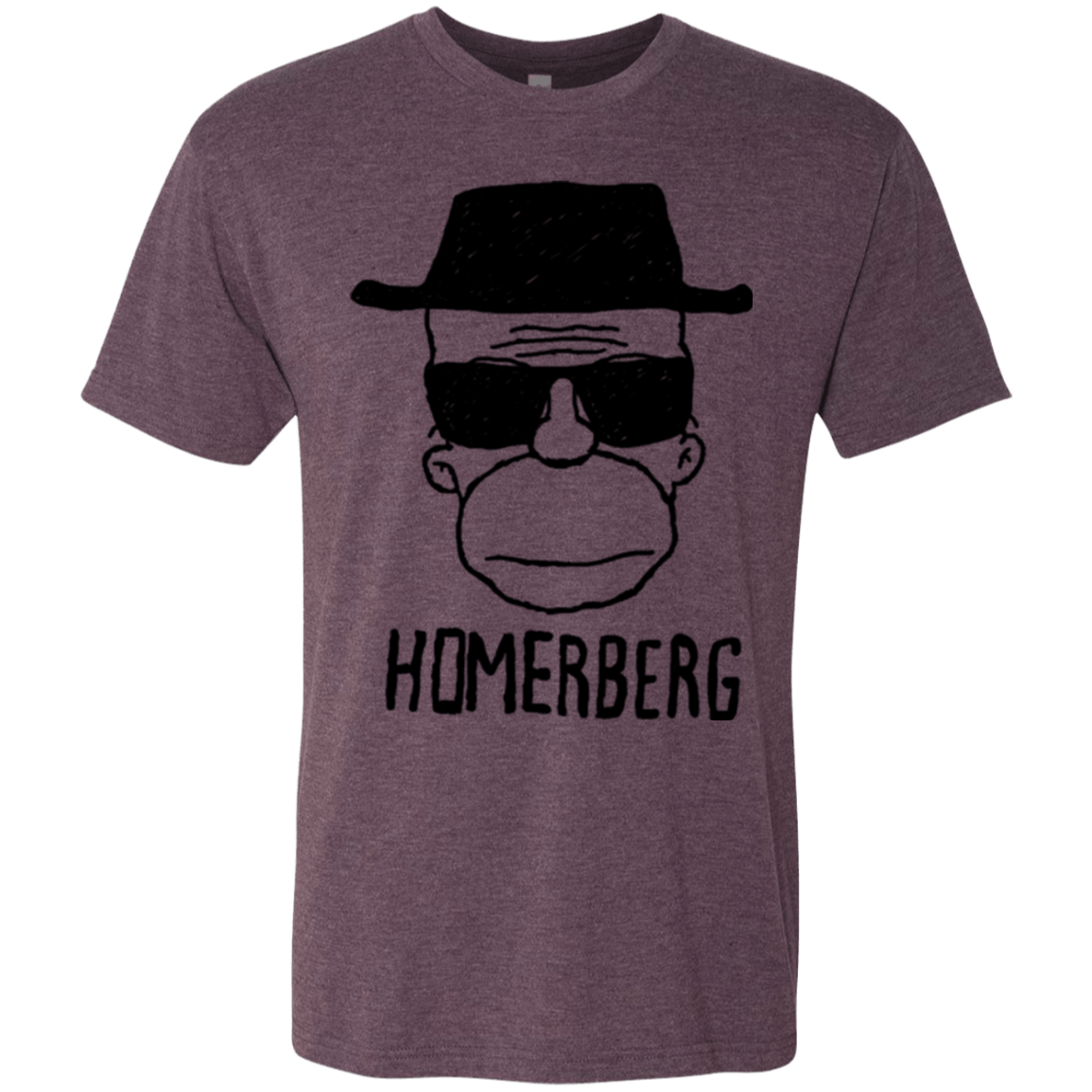 T-Shirts Vintage Purple / Small Homerberg Men's Triblend T-Shirt