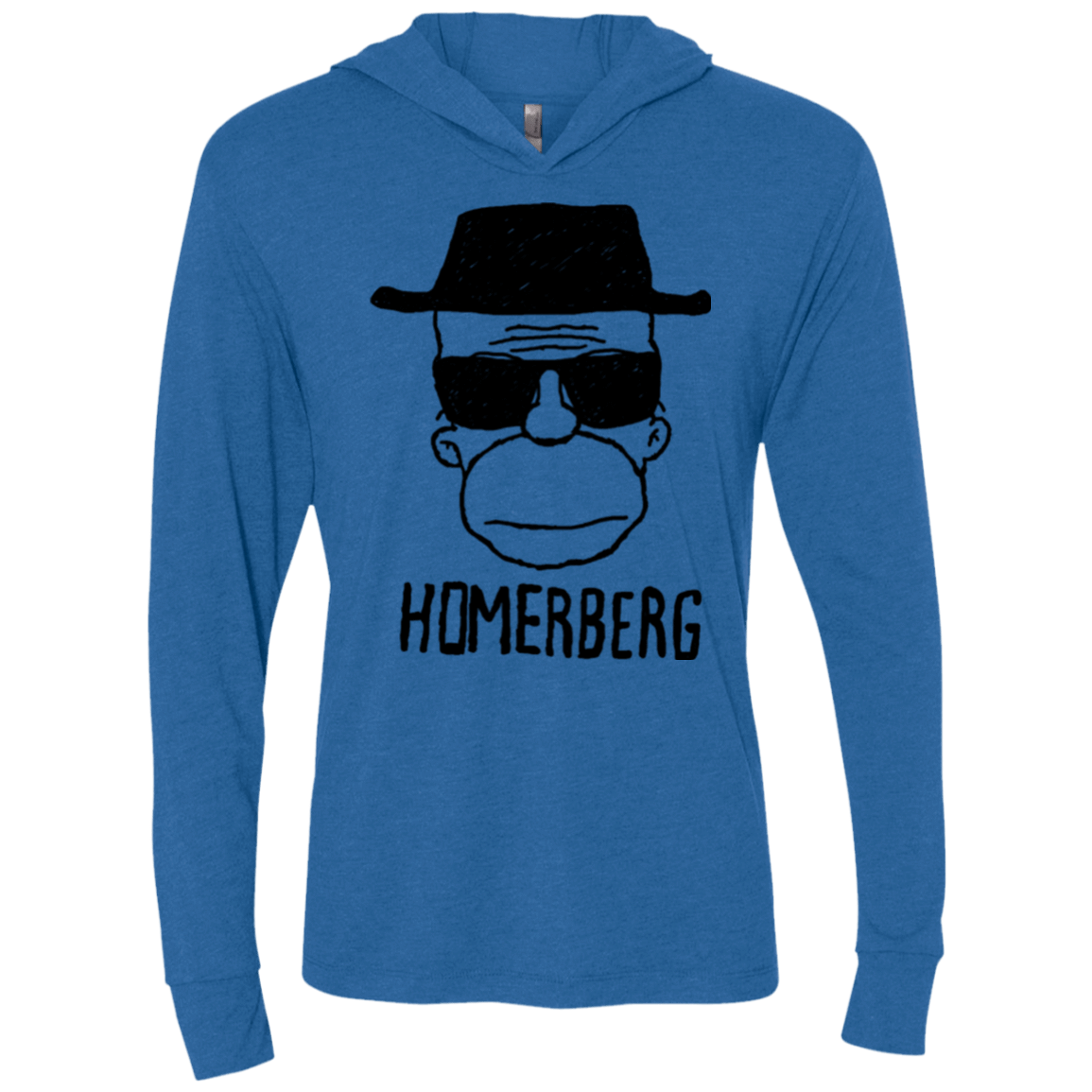 T-Shirts Vintage Royal / X-Small Homerberg Triblend Long Sleeve Hoodie Tee