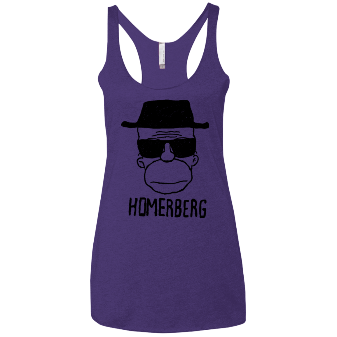 Homerberg Women's Triblend Racerback Tank