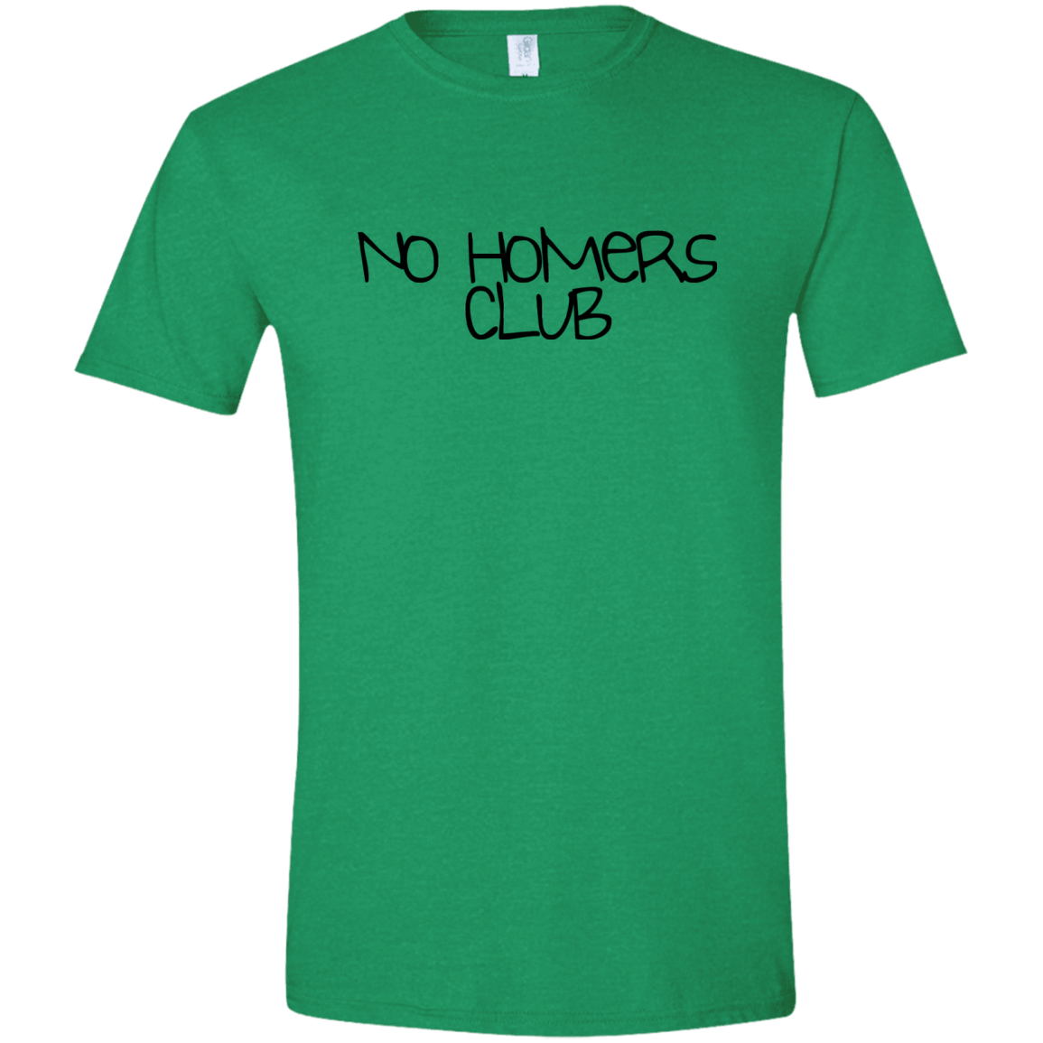 T-Shirts Heather Irish Green / S Homers Men's Semi-Fitted Softstyle