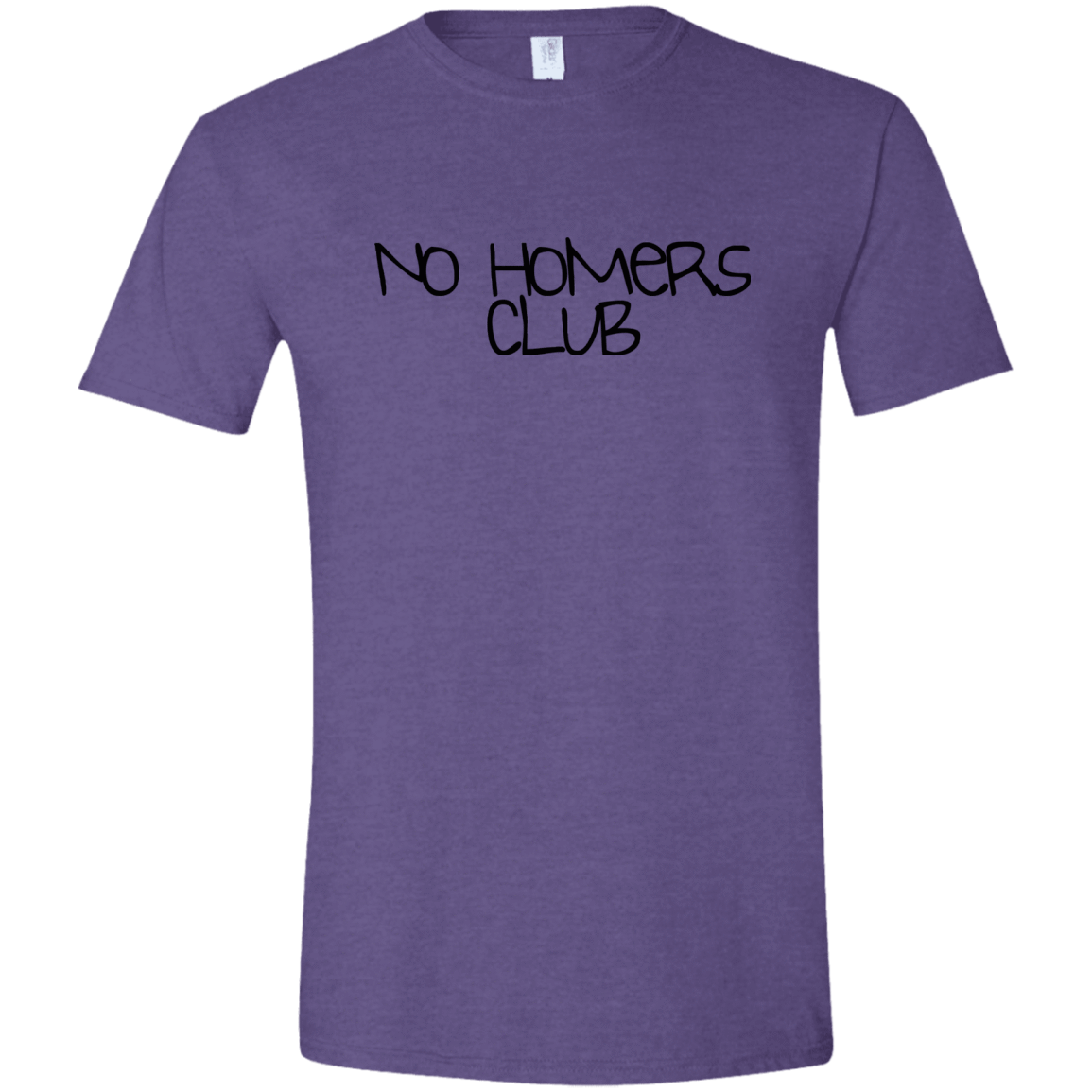 T-Shirts Heather Purple / S Homers Men's Semi-Fitted Softstyle