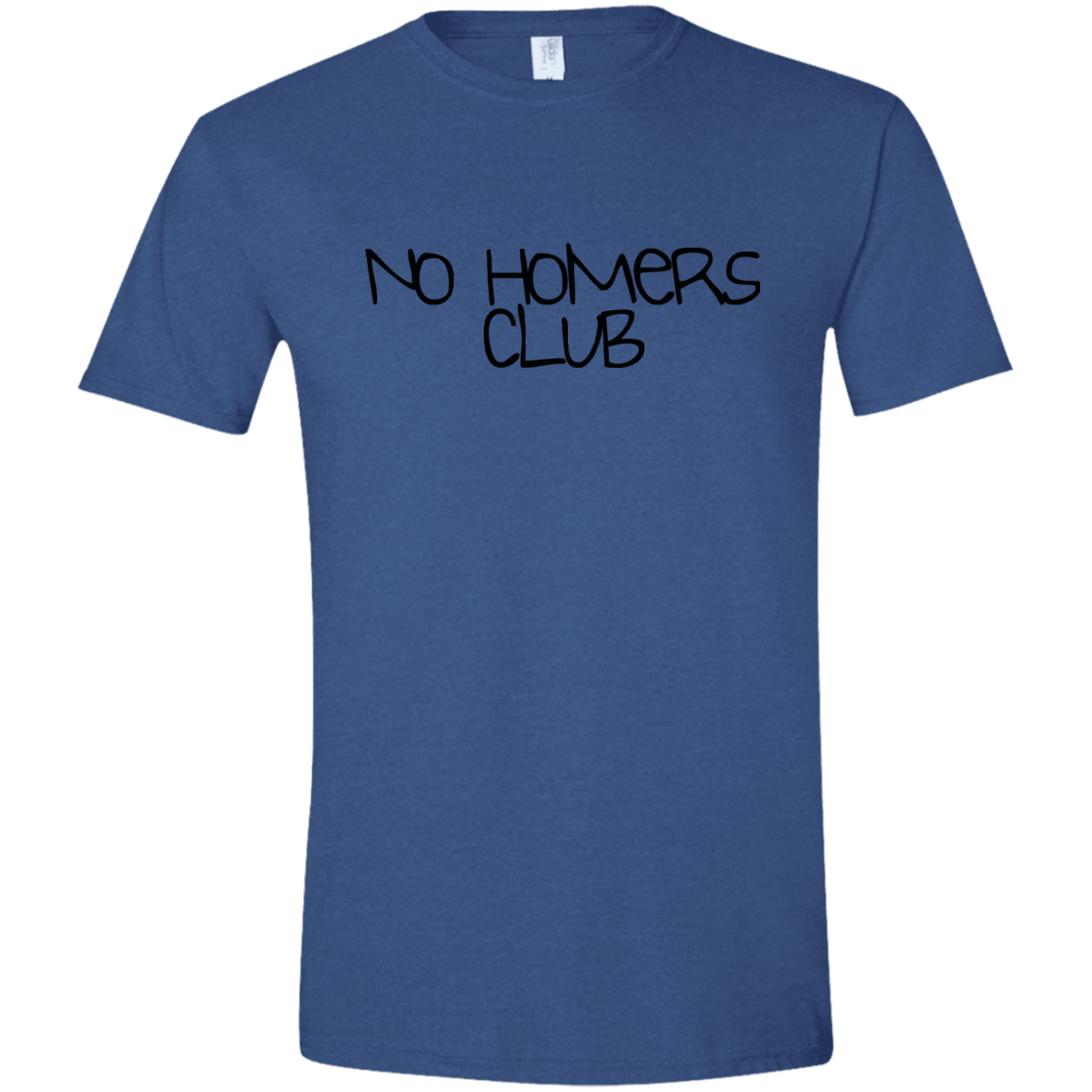 T-Shirts Heather Royal / X-Small Homers Men's Semi-Fitted Softstyle