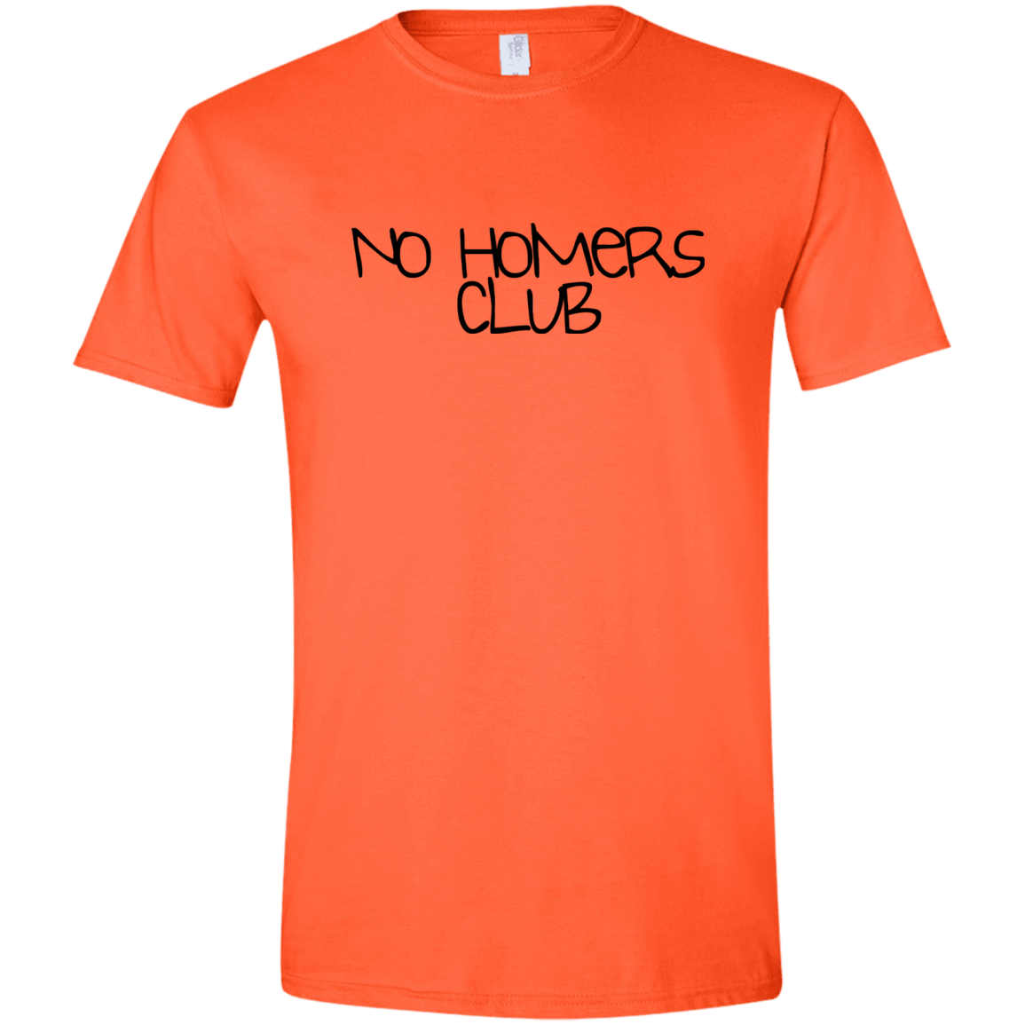 T-Shirts Orange / S Homers Men's Semi-Fitted Softstyle