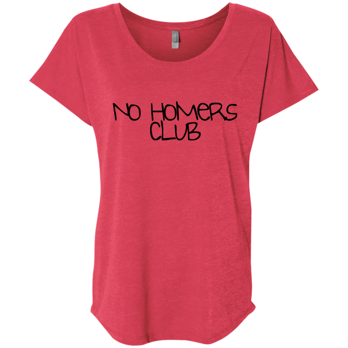 T-Shirts Vintage Red / X-Small Homers Triblend Dolman Sleeve