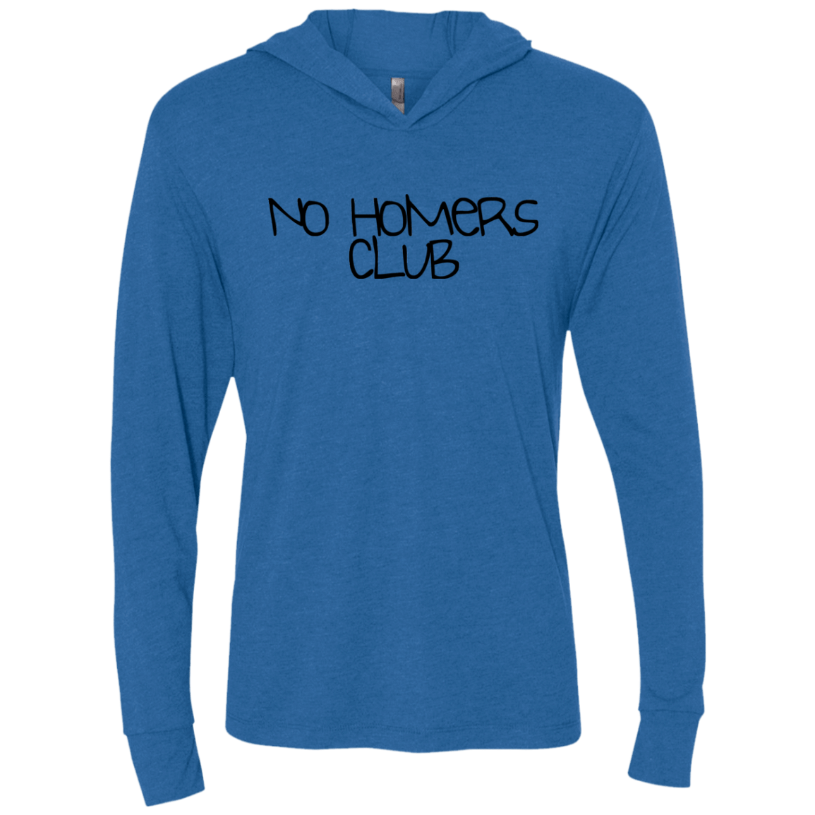 T-Shirts Vintage Royal / X-Small Homers Triblend Long Sleeve Hoodie Tee