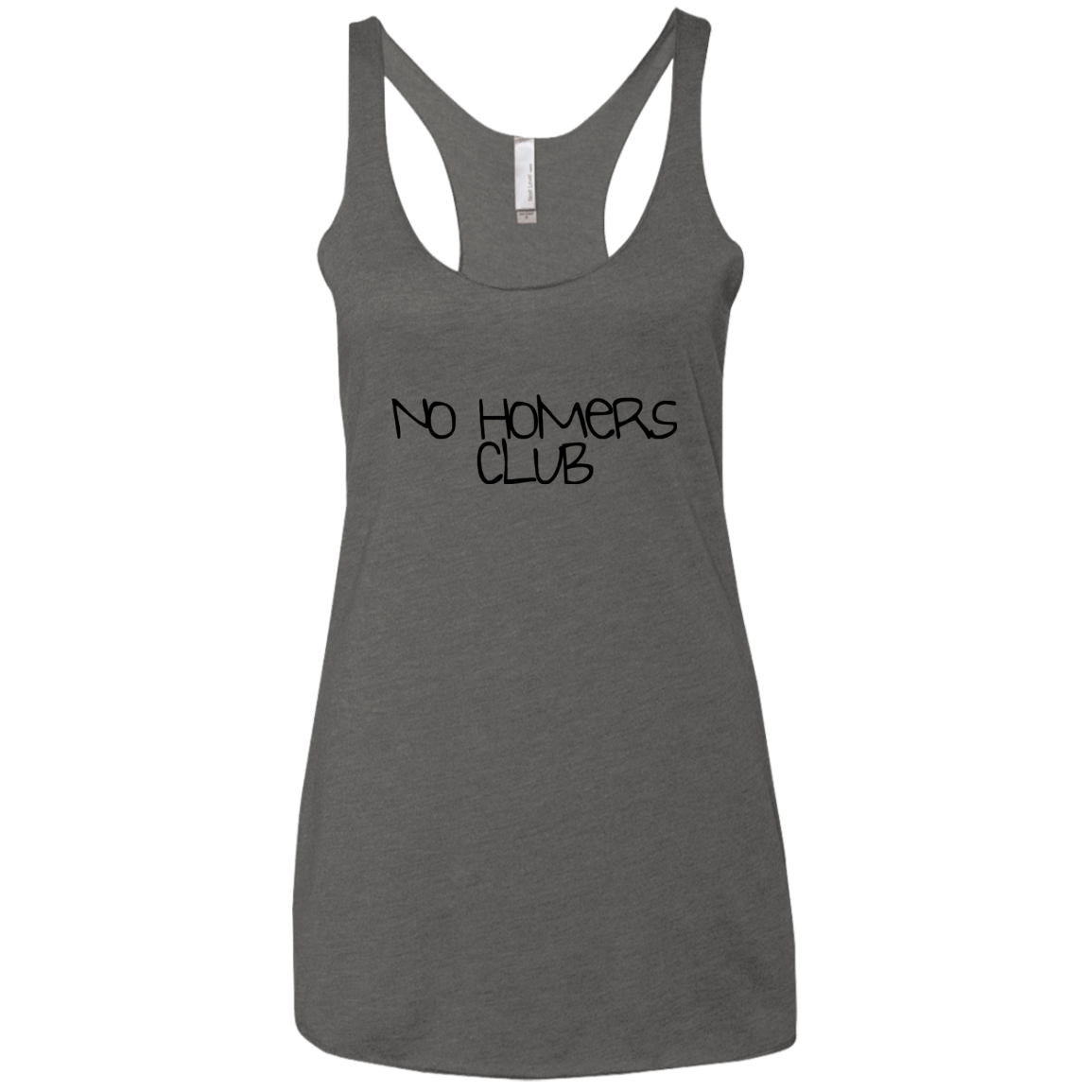 T-Shirts Premium Heather / X-Small Homers Women's Triblend Racerback Tank