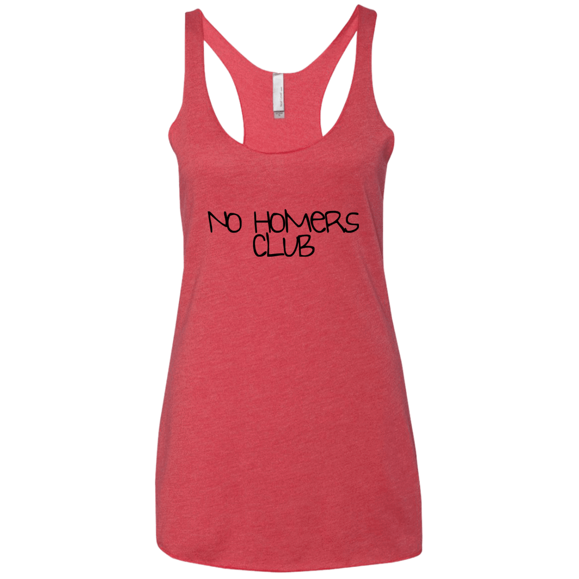 T-Shirts Vintage Red / X-Small Homers Women's Triblend Racerback Tank