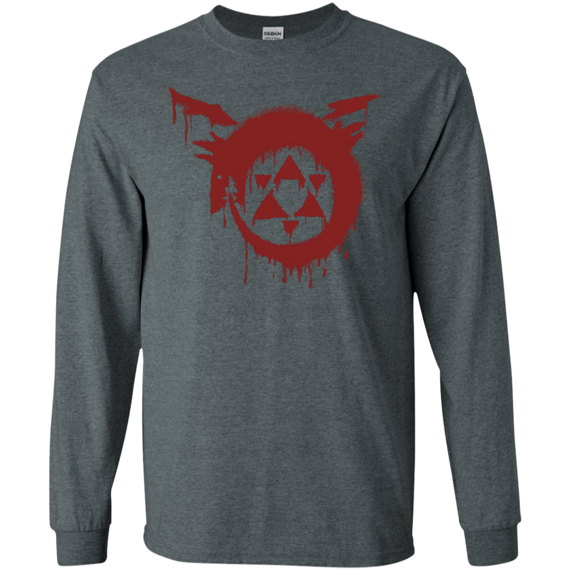T-Shirts Dark Heather / S Homunculus Men's Long Sleeve T-Shirt