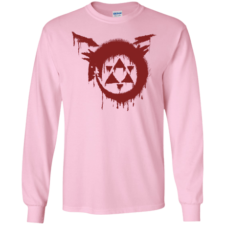 T-Shirts Light Pink / S Homunculus Men's Long Sleeve T-Shirt