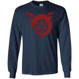 T-Shirts Navy / S Homunculus Men's Long Sleeve T-Shirt