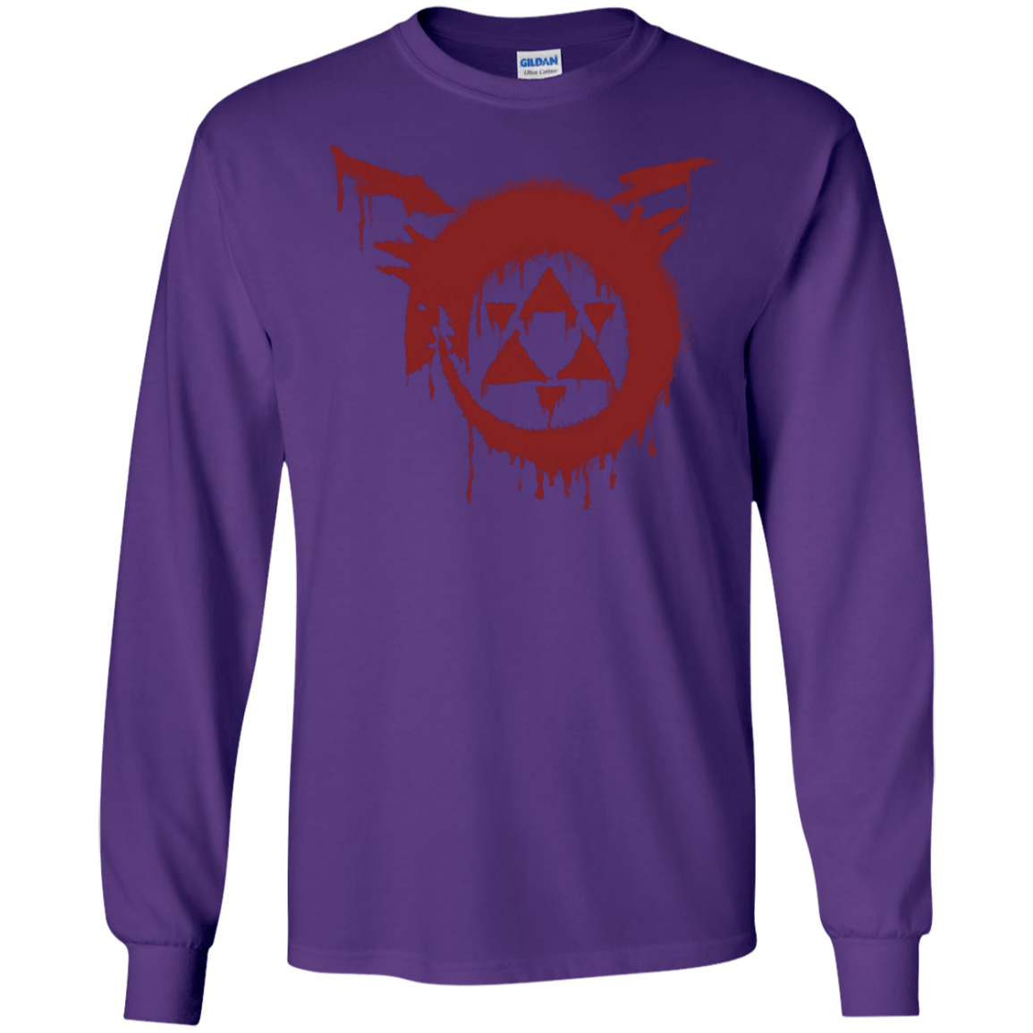 T-Shirts Purple / S Homunculus Men's Long Sleeve T-Shirt