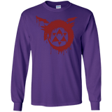T-Shirts Purple / S Homunculus Men's Long Sleeve T-Shirt