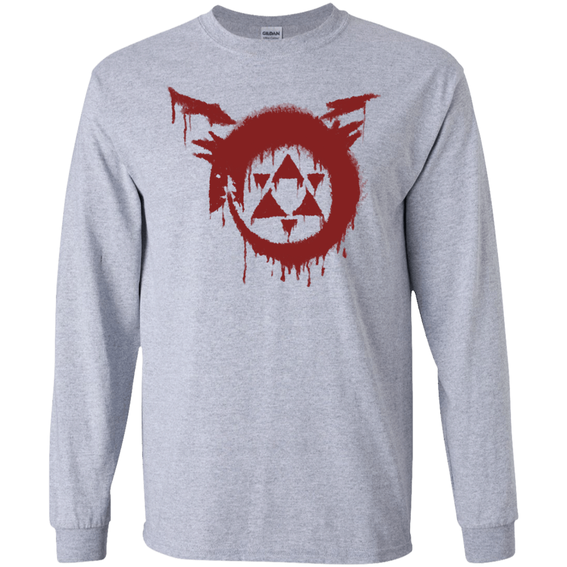 T-Shirts Sport Grey / S Homunculus Men's Long Sleeve T-Shirt