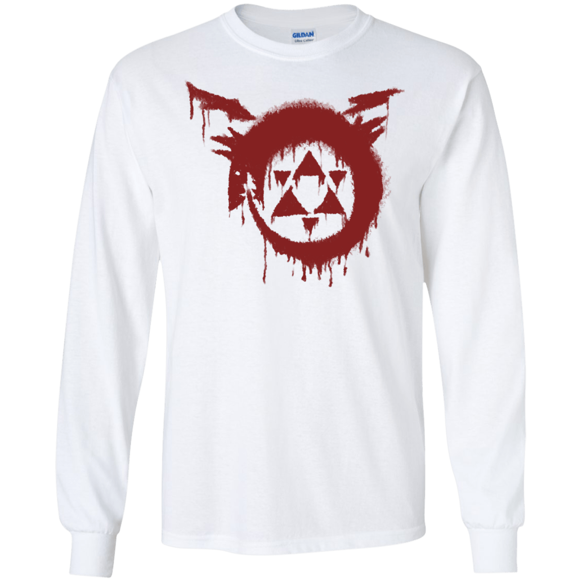 T-Shirts White / S Homunculus Men's Long Sleeve T-Shirt
