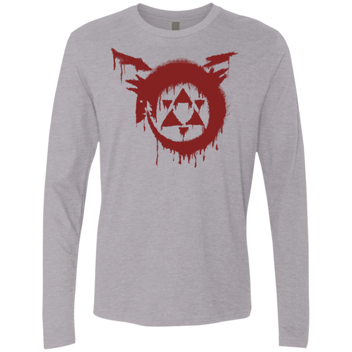 T-Shirts Heather Grey / S Homunculus Men's Premium Long Sleeve