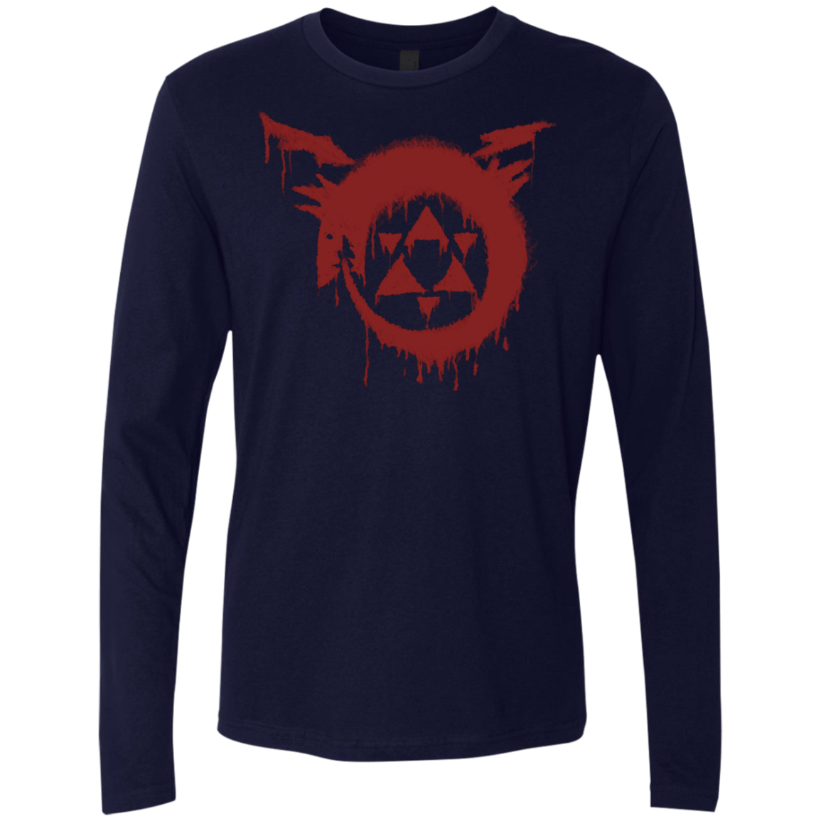 T-Shirts Midnight Navy / S Homunculus Men's Premium Long Sleeve