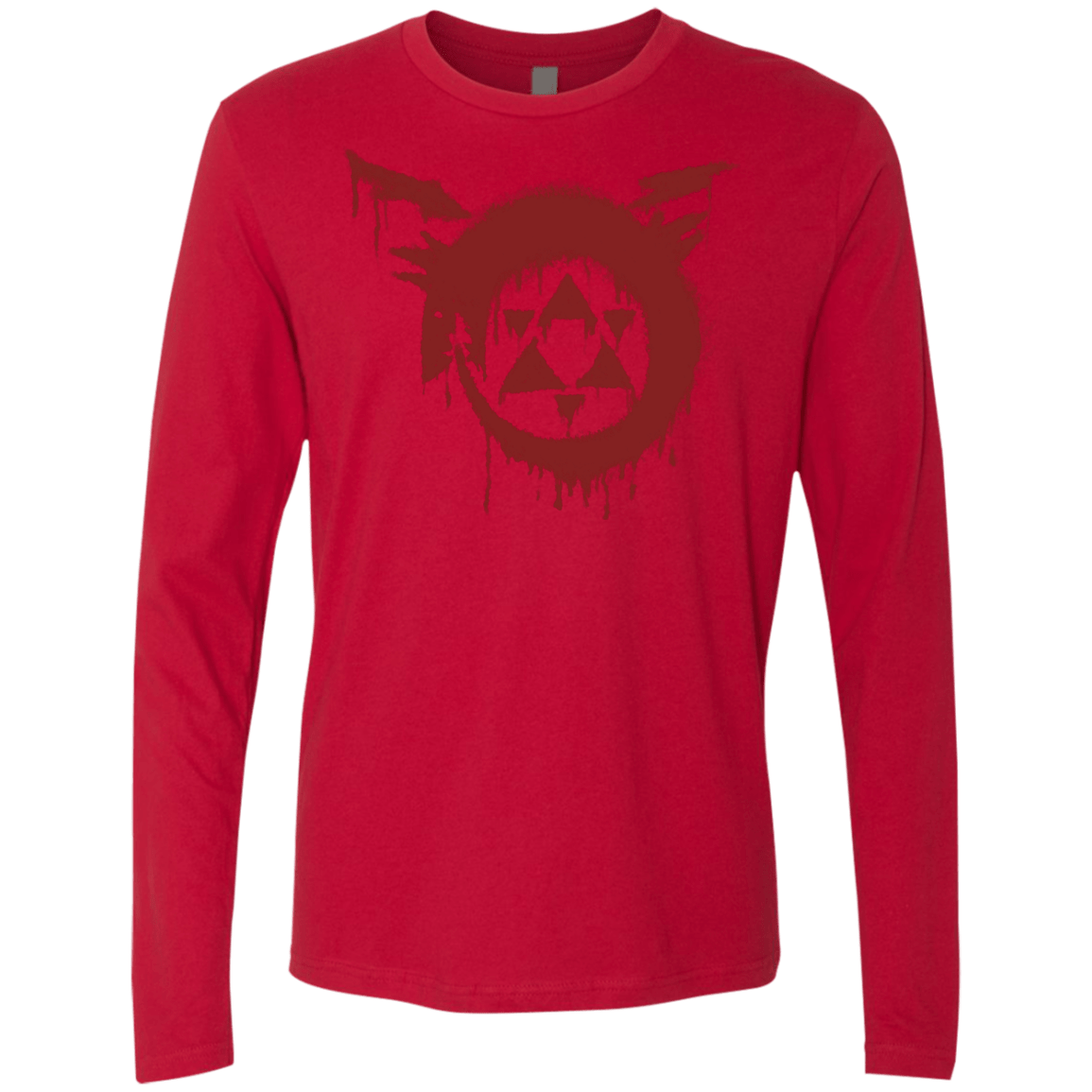 T-Shirts Red / S Homunculus Men's Premium Long Sleeve