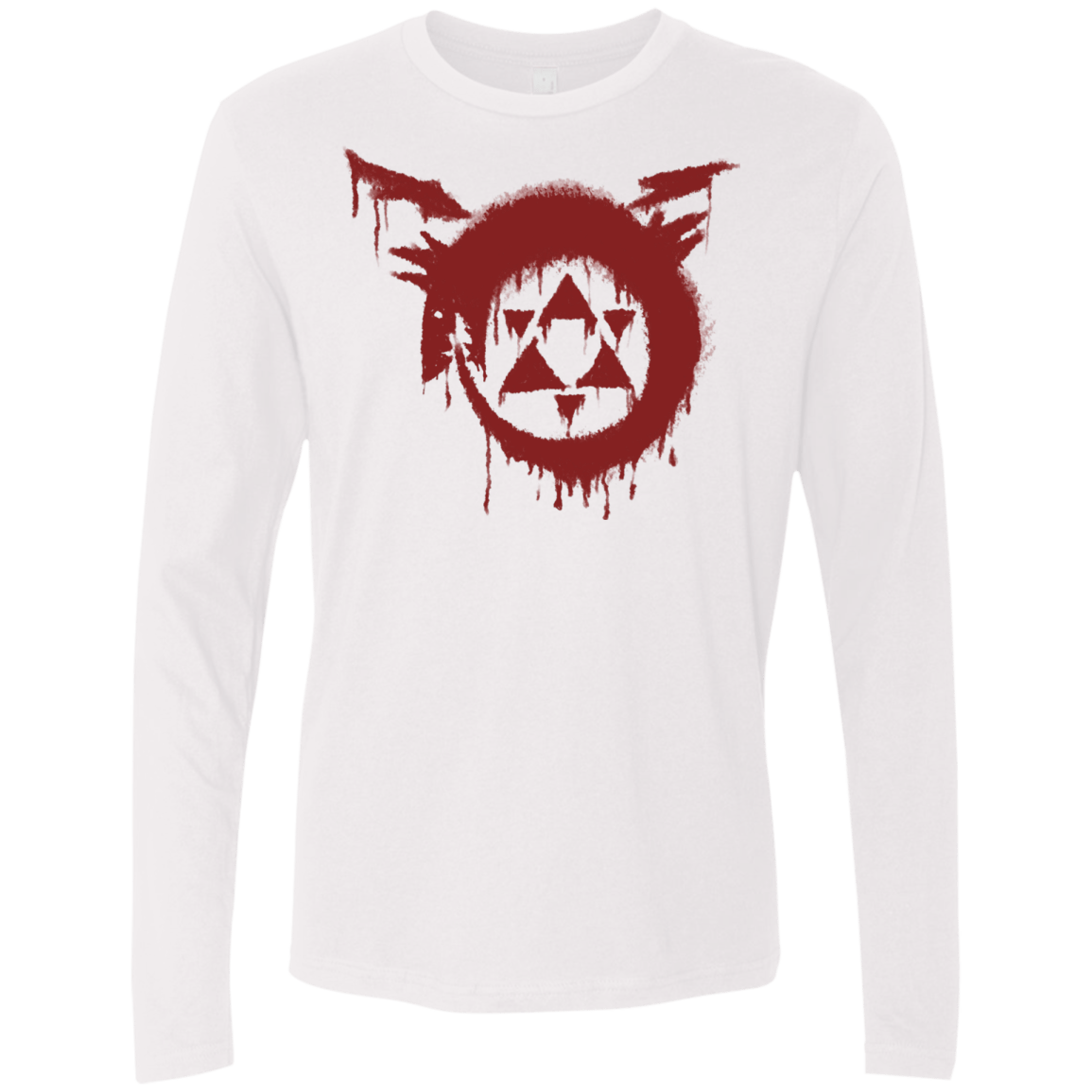 T-Shirts White / S Homunculus Men's Premium Long Sleeve