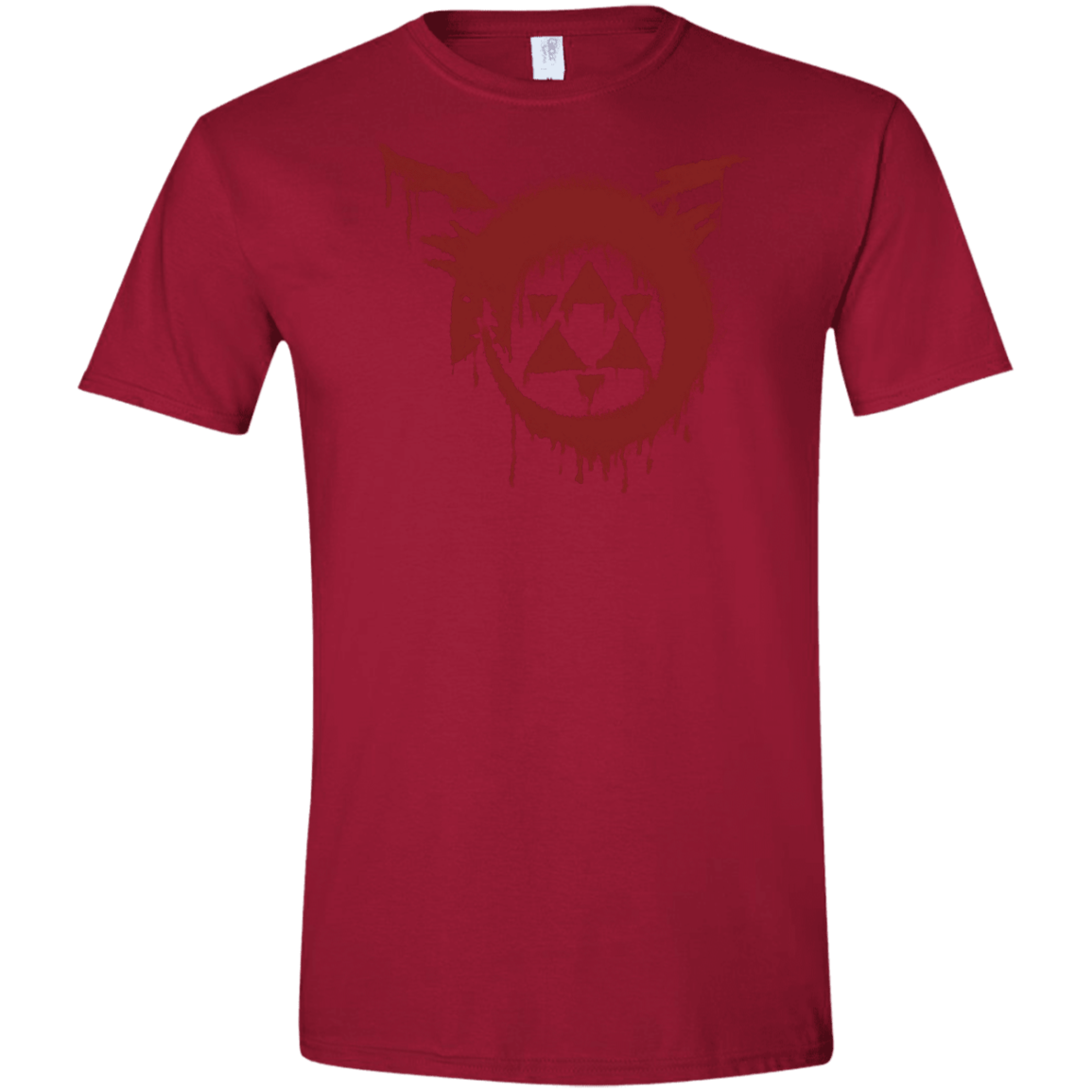T-Shirts Cardinal Red / S Homunculus Men's Semi-Fitted Softstyle