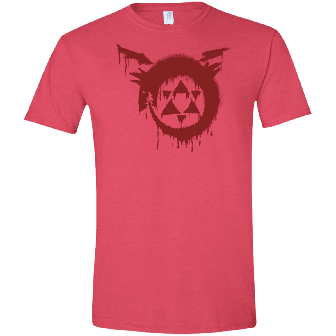 T-Shirts Heather Red / S Homunculus Men's Semi-Fitted Softstyle