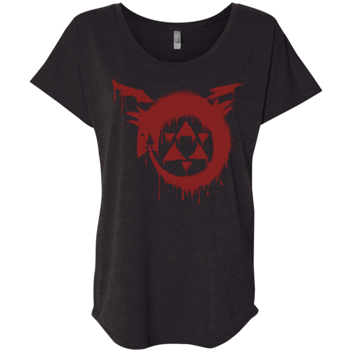 T-Shirts Vintage Black / X-Small Homunculus Triblend Dolman Sleeve