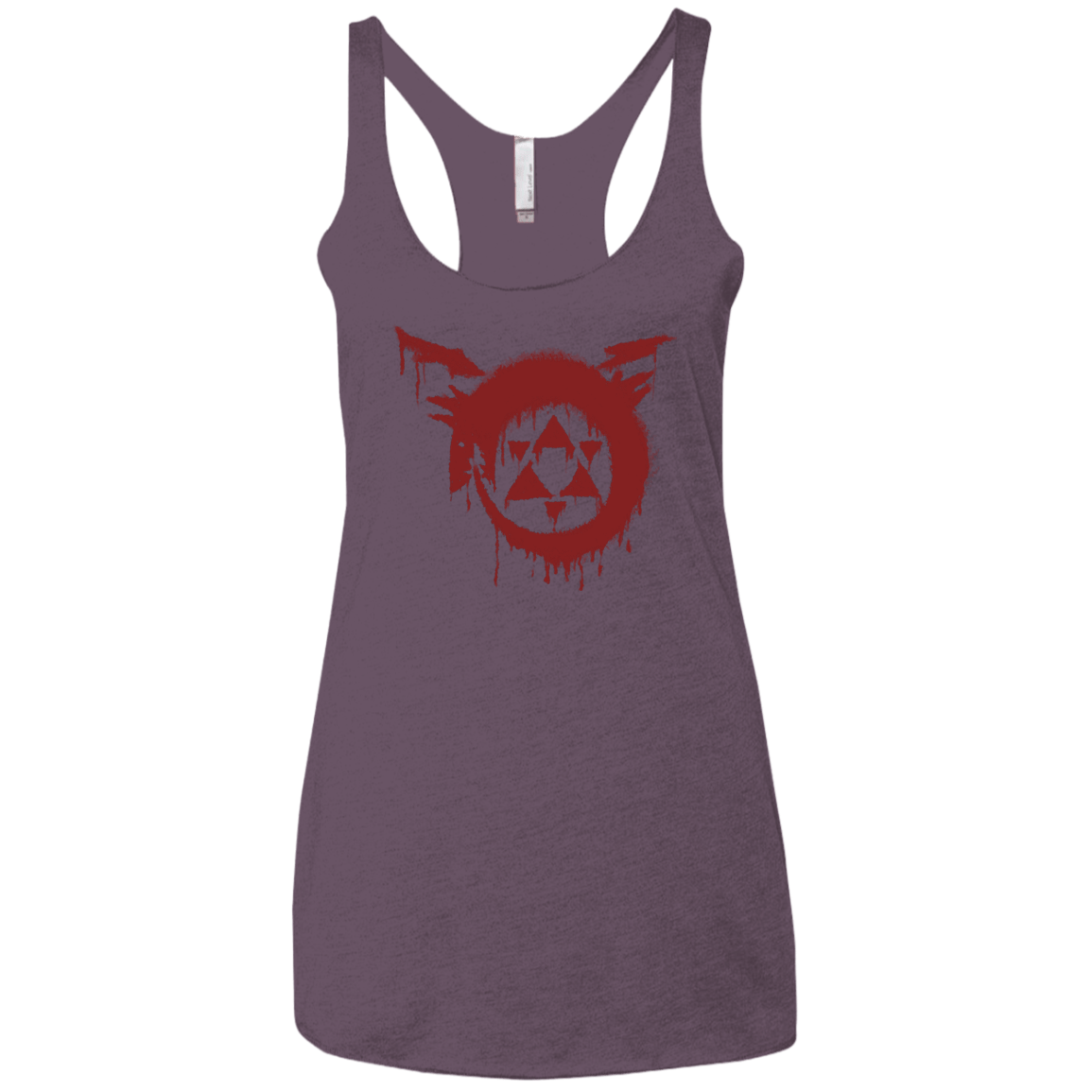 T-Shirts Vintage Purple / X-Small Homunculus Women's Triblend Racerback Tank