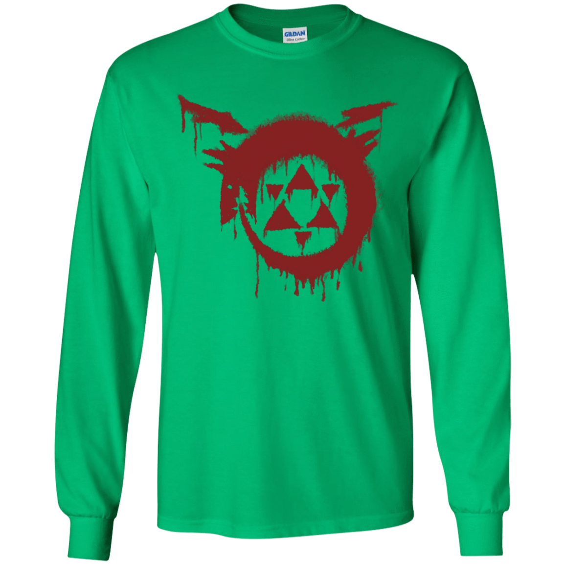 T-Shirts Irish Green / YS Homunculus Youth Long Sleeve T-Shirt