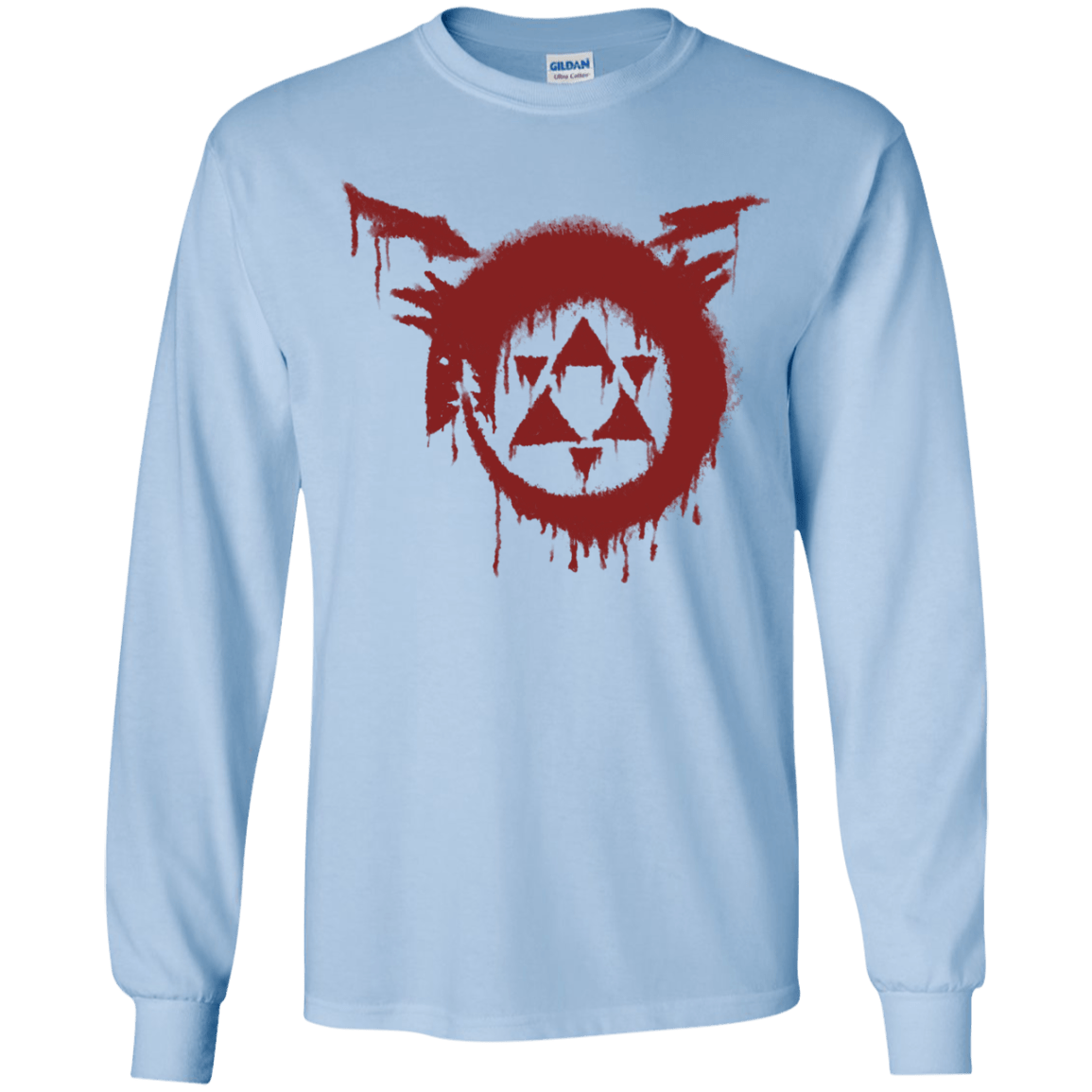 T-Shirts Light Blue / YS Homunculus Youth Long Sleeve T-Shirt