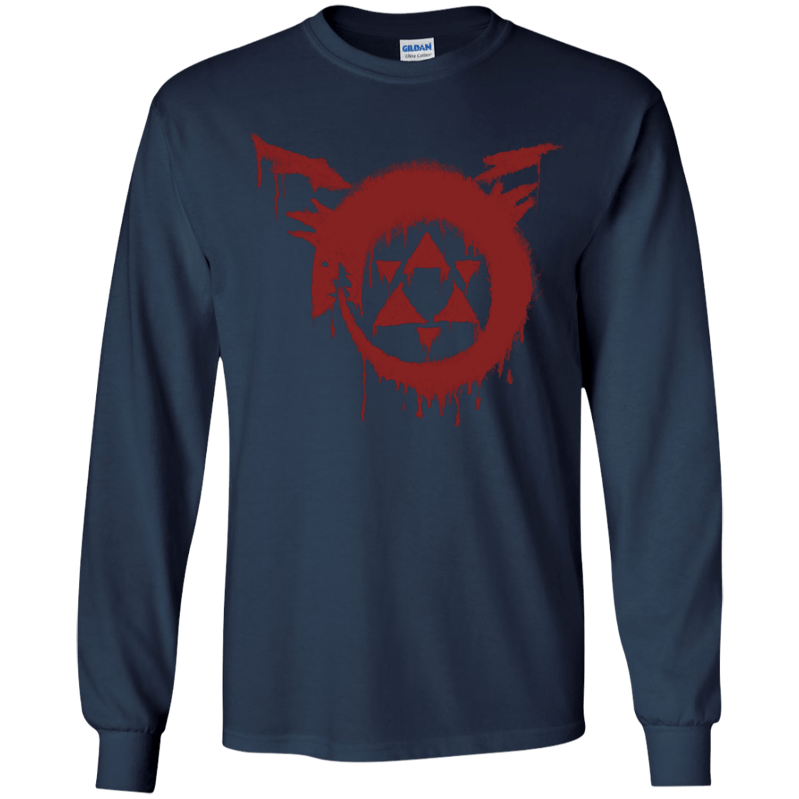 T-Shirts Navy / YS Homunculus Youth Long Sleeve T-Shirt