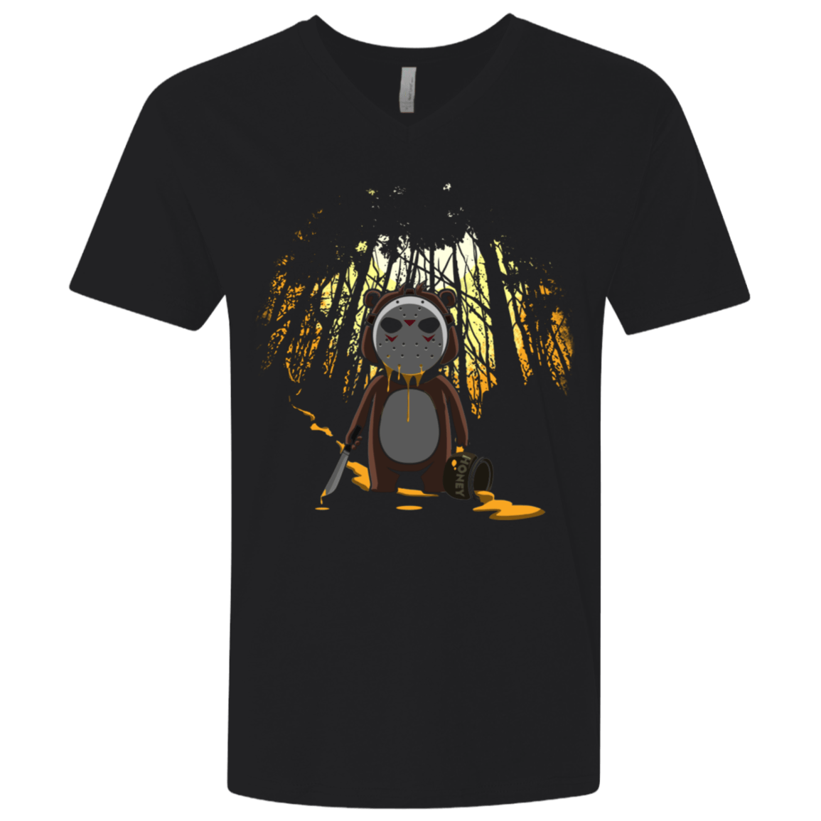 T-Shirts Black / X-Small Honey the 13th Men's Premium V-Neck