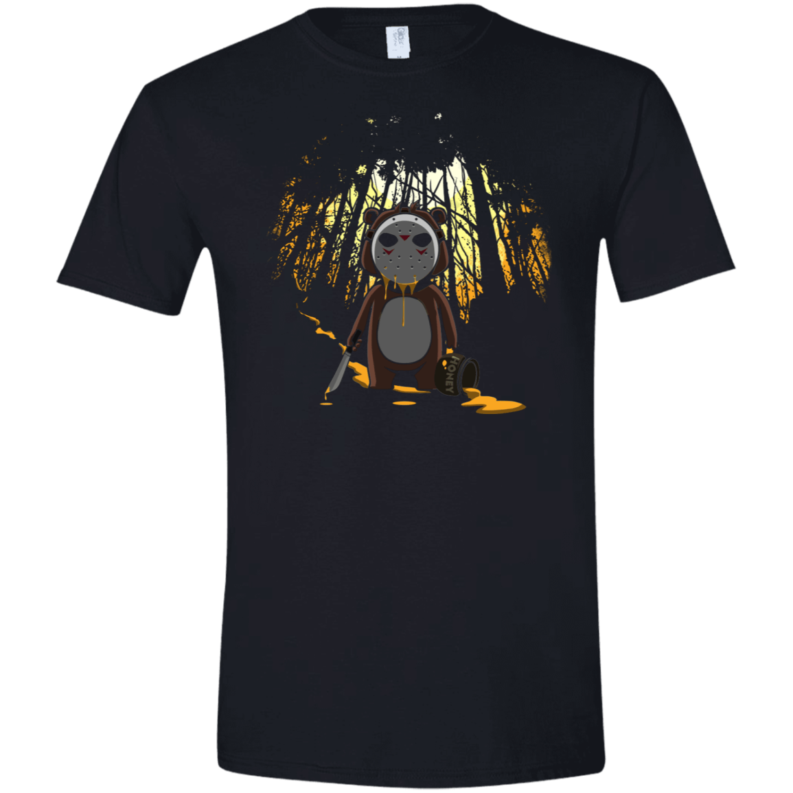 T-Shirts Black / X-Small Honey the 13th Men's Semi-Fitted Softstyle