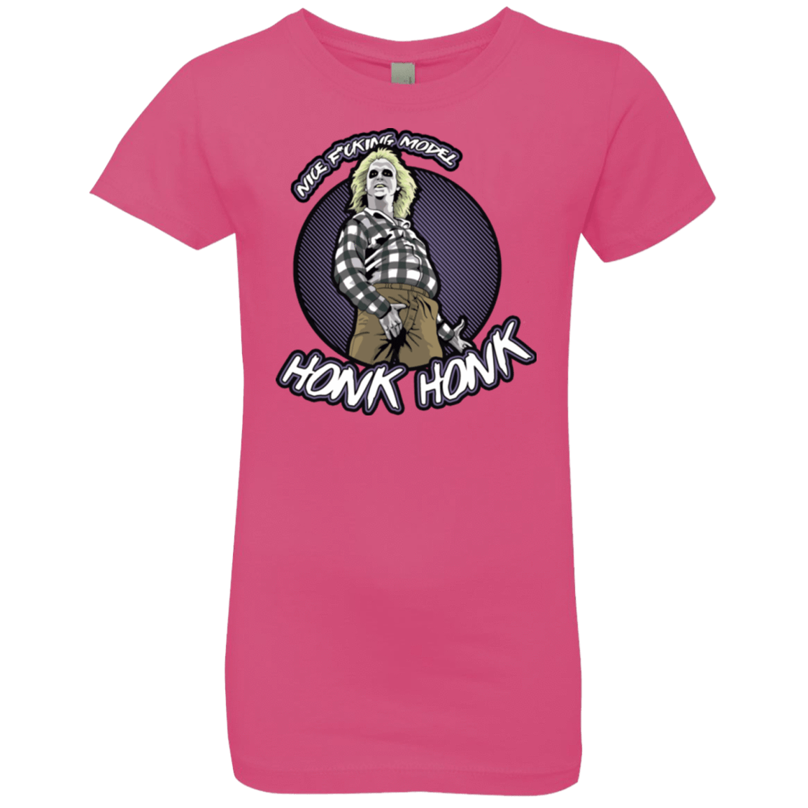 T-Shirts Hot Pink / YXS Honk Honk Girls Premium T-Shirt