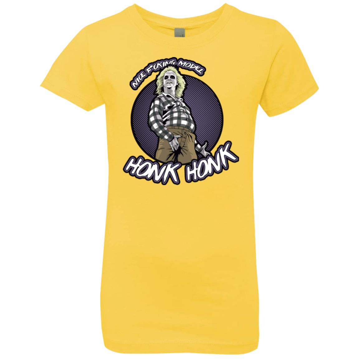 T-Shirts Vibrant Yellow / YXS Honk Honk Girls Premium T-Shirt