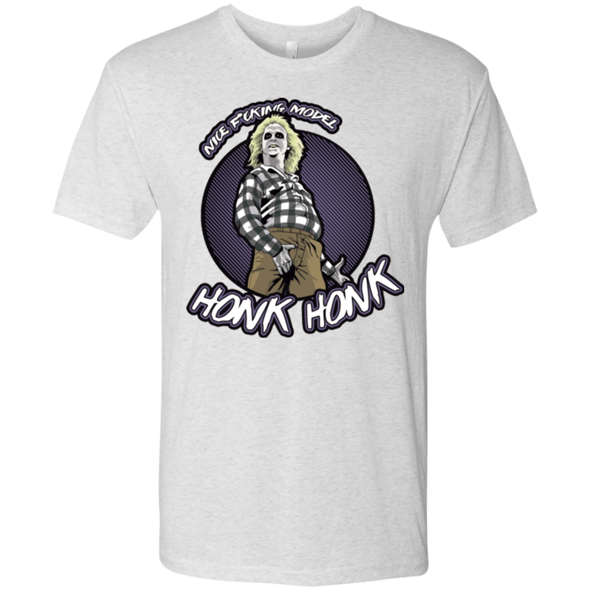 T-Shirts Heather White / Small Honk Honk Men's Triblend T-Shirt