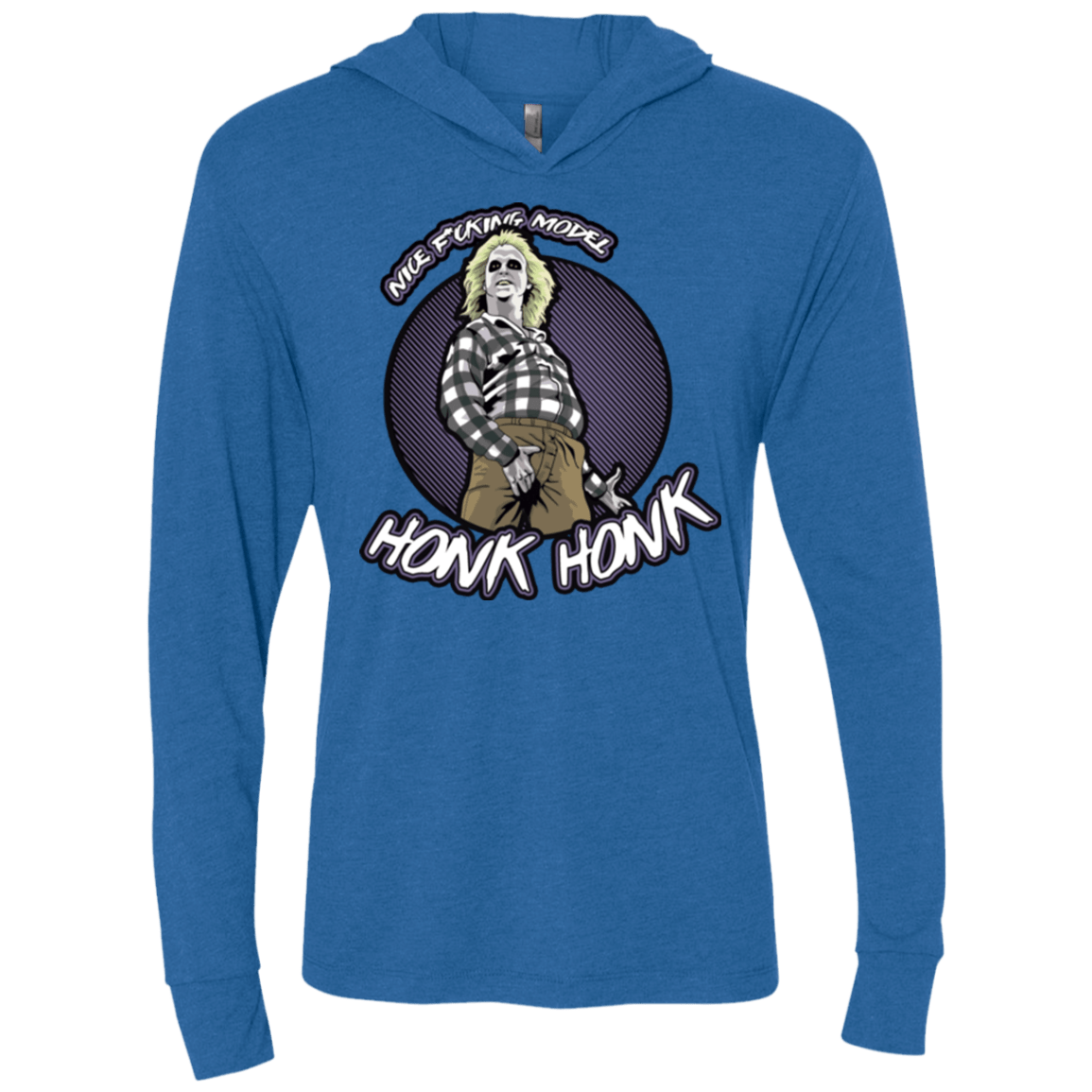 T-Shirts Vintage Royal / X-Small Honk Honk Triblend Long Sleeve Hoodie Tee