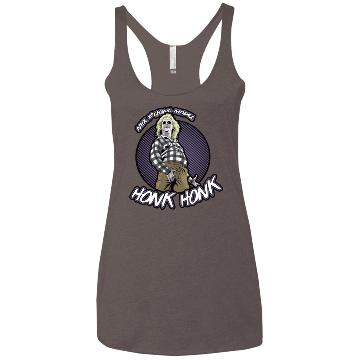 T-Shirts Macchiato / X-Small Honk Honk Women's Triblend Racerback Tank