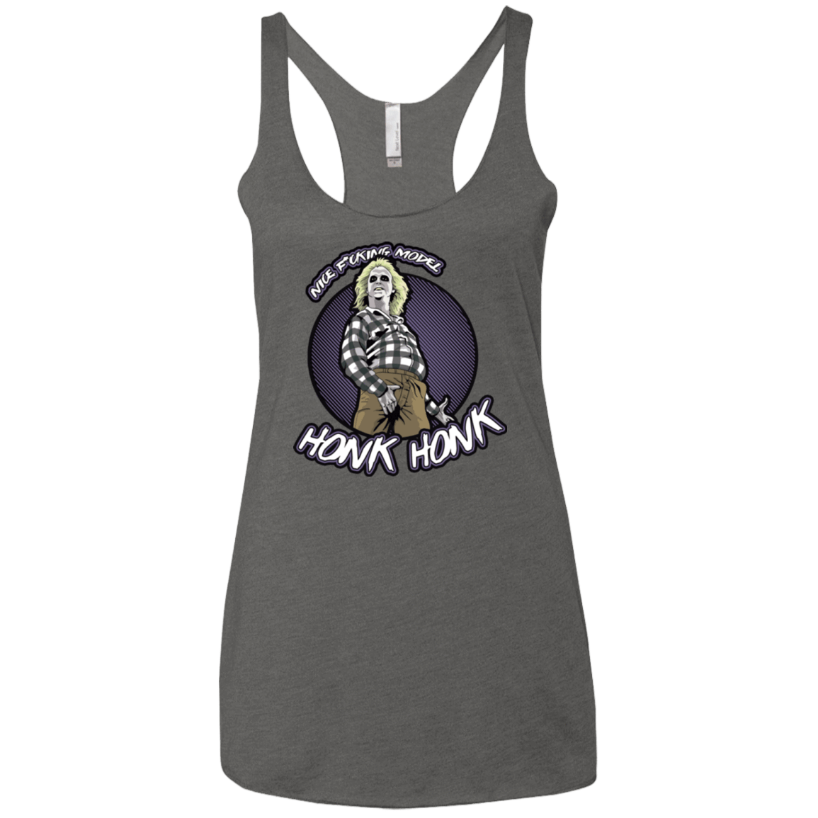 T-Shirts Premium Heather / X-Small Honk Honk Women's Triblend Racerback Tank