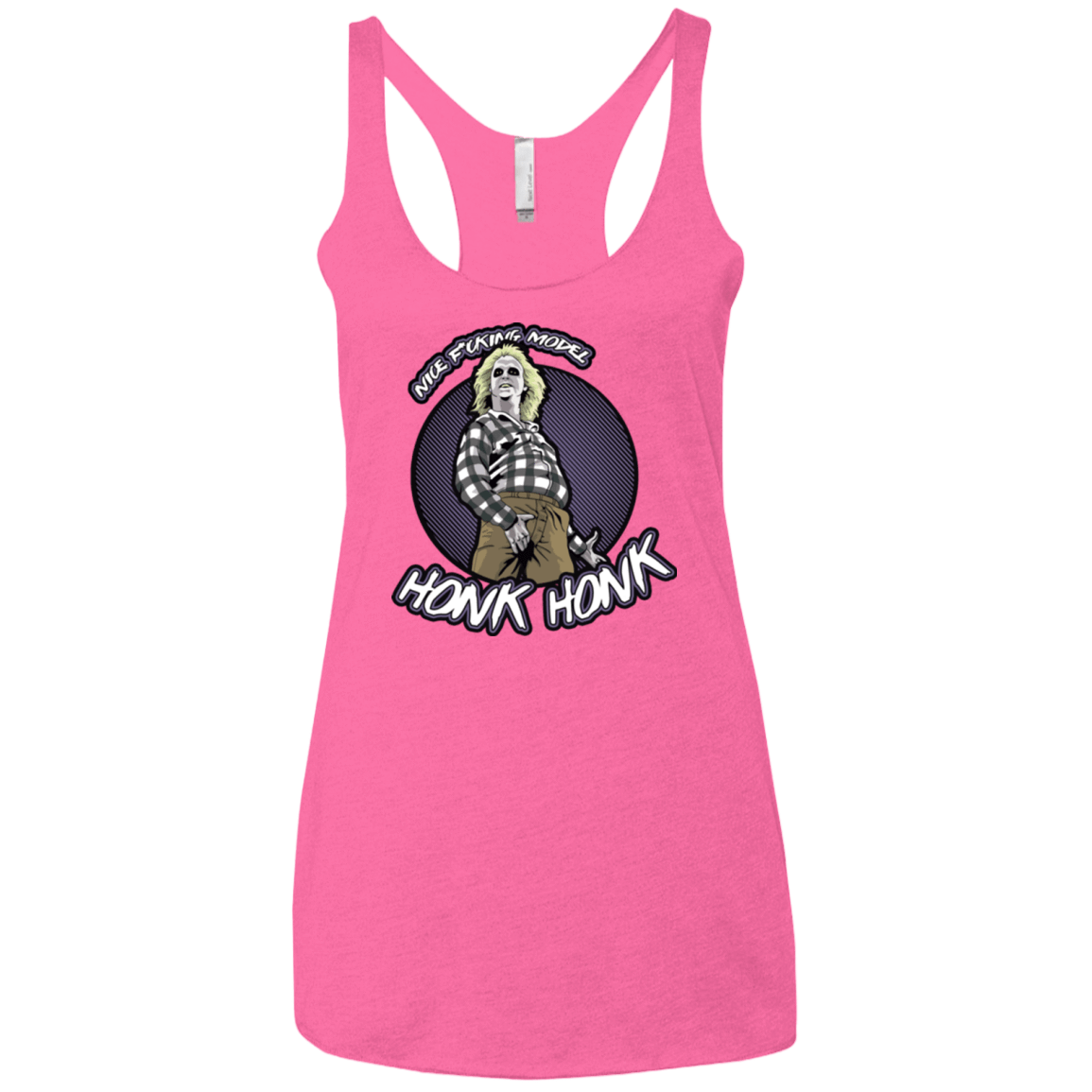 T-Shirts Vintage Pink / X-Small Honk Honk Women's Triblend Racerback Tank