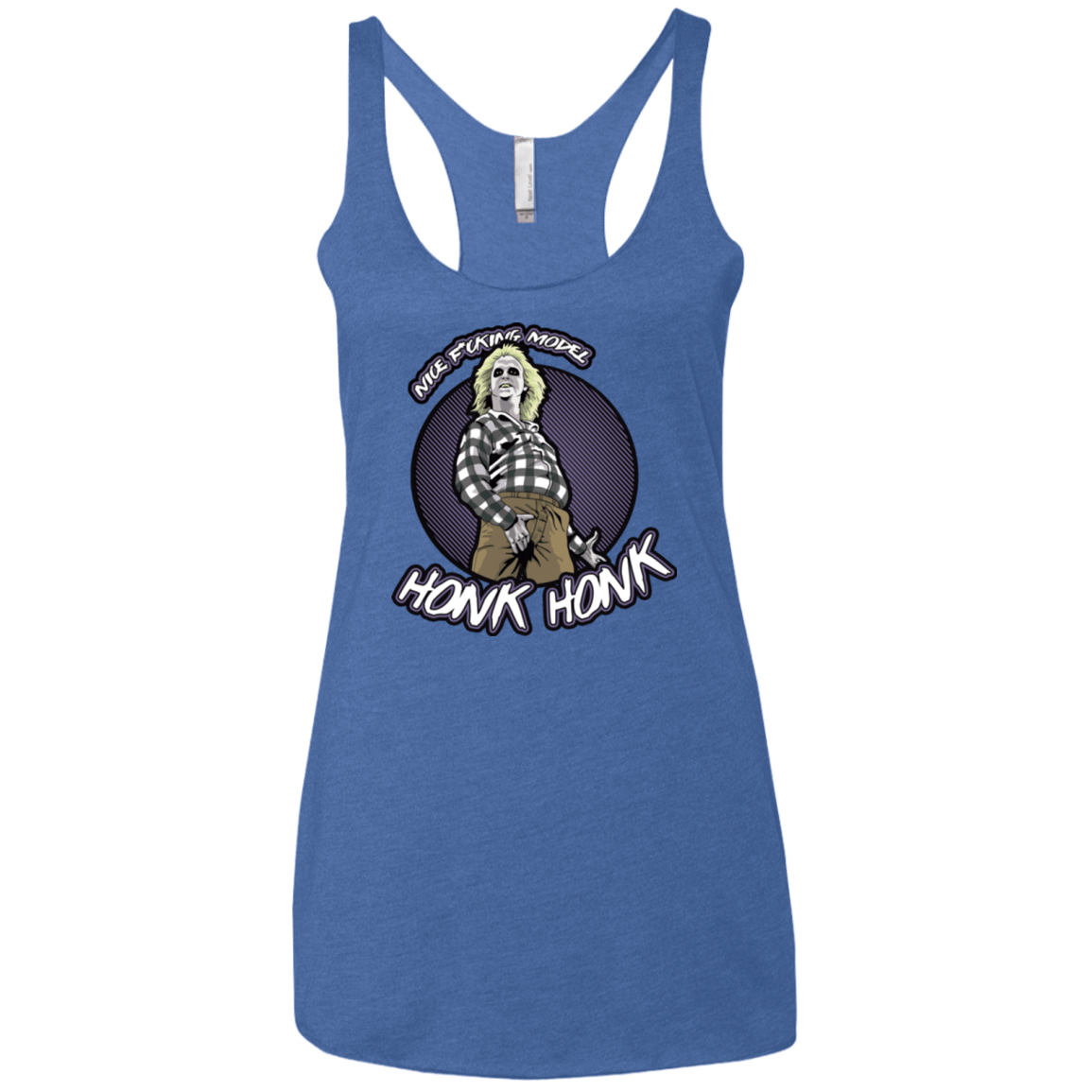 T-Shirts Vintage Royal / X-Small Honk Honk Women's Triblend Racerback Tank