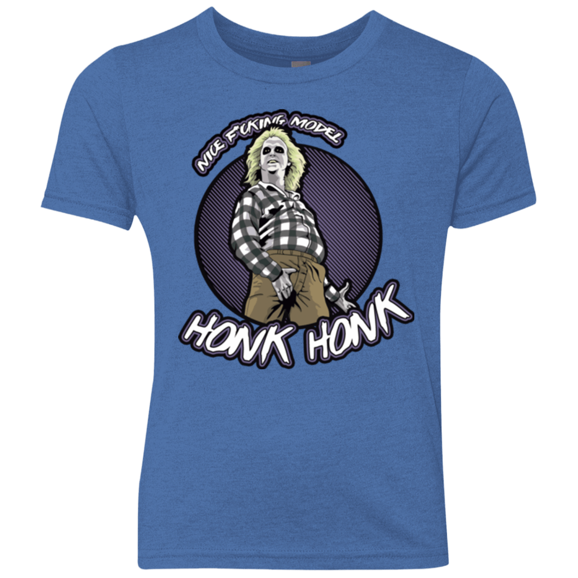 T-Shirts Vintage Royal / YXS Honk Honk Youth Triblend T-Shirt