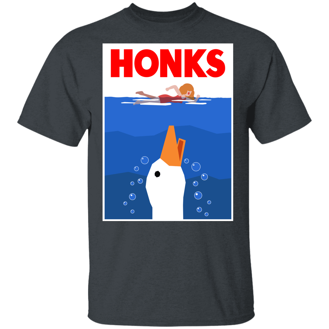 T-Shirts Dark Heather / YXS Honks Youth T-Shirt
