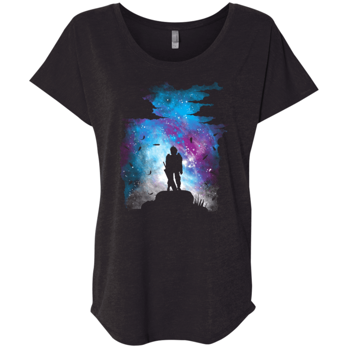 T-Shirts Vintage Black / X-Small Honour Triblend Dolman Sleeve