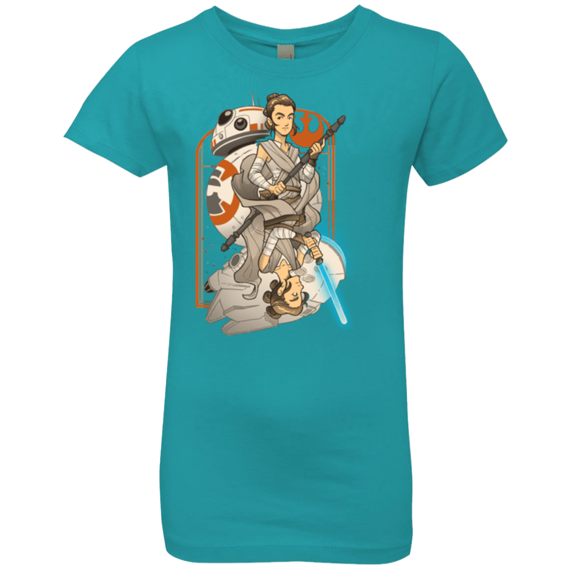 T-Shirts Tahiti Blue / YXS Hope Girls Premium T-Shirt