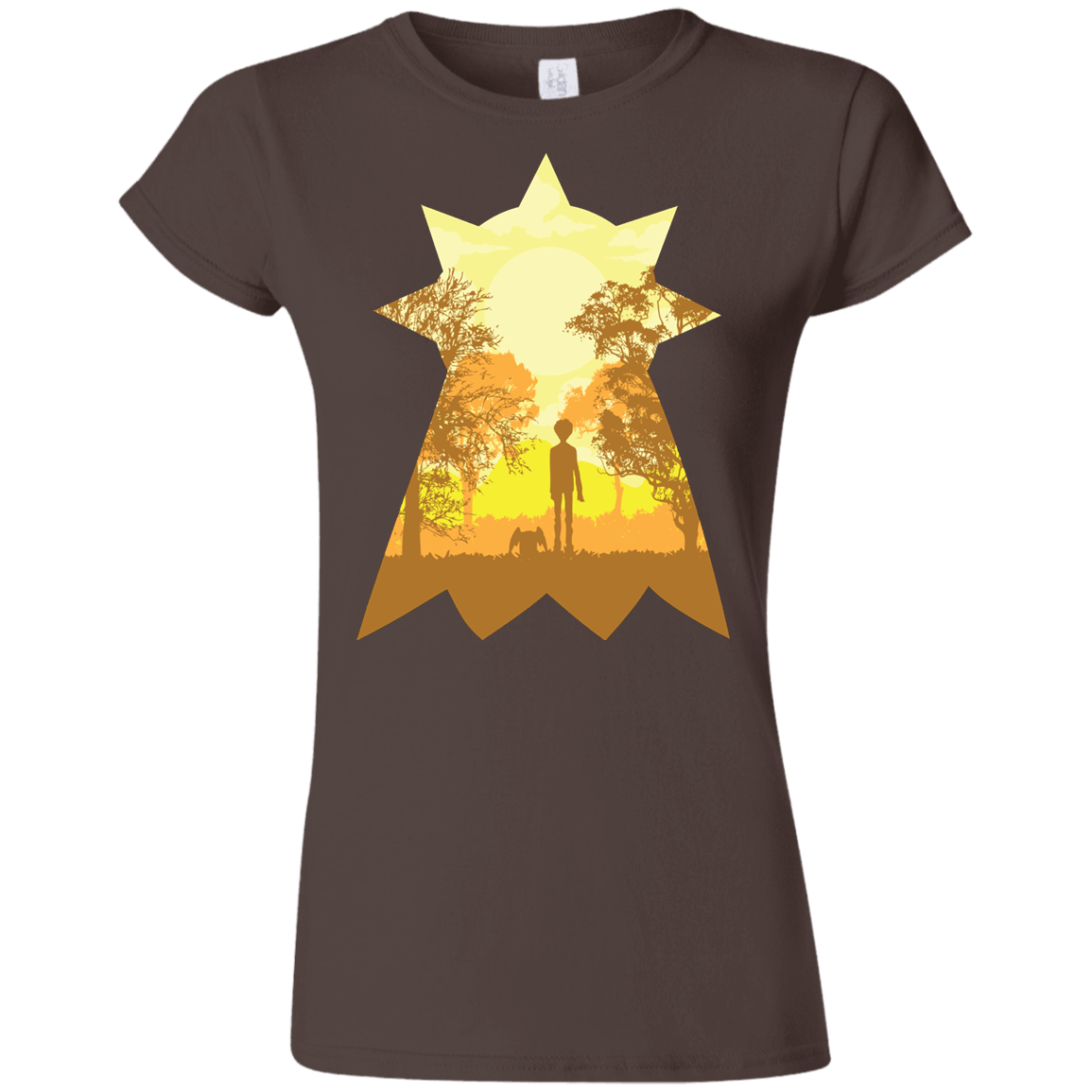 T-Shirts Dark Chocolate / S Hope Junior Slimmer-Fit T-Shirt