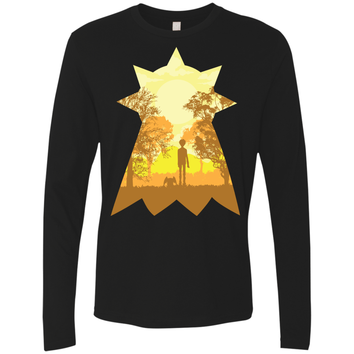 T-Shirts Black / S Hope Men's Premium Long Sleeve
