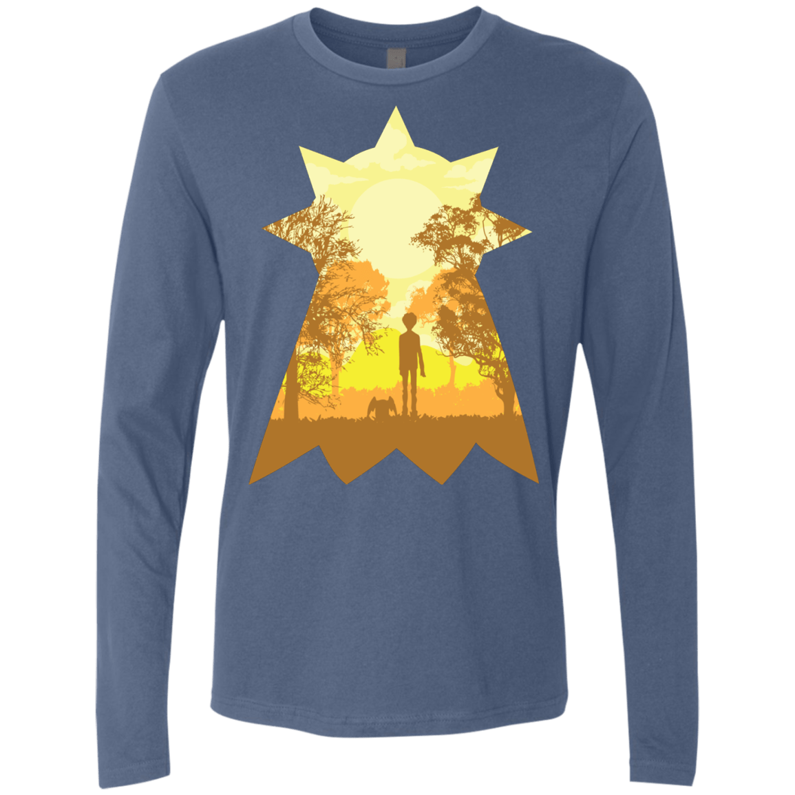 T-Shirts Indigo / S Hope Men's Premium Long Sleeve