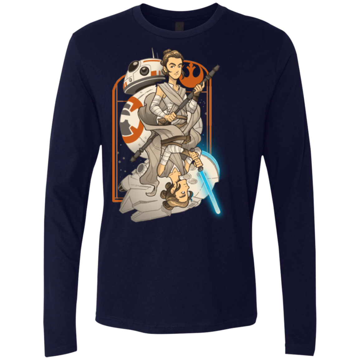 T-Shirts Midnight Navy / Small Hope Men's Premium Long Sleeve